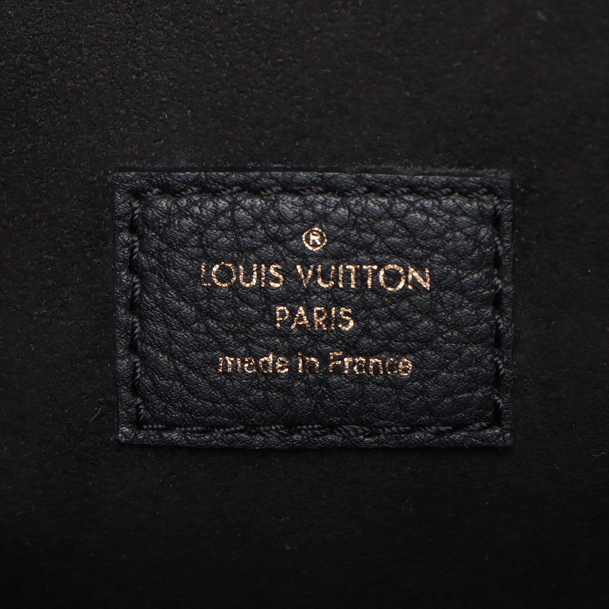 Louis Vuitton Black Smooth Grained Calfskin Leather Lock & Go [Clearance Sale]