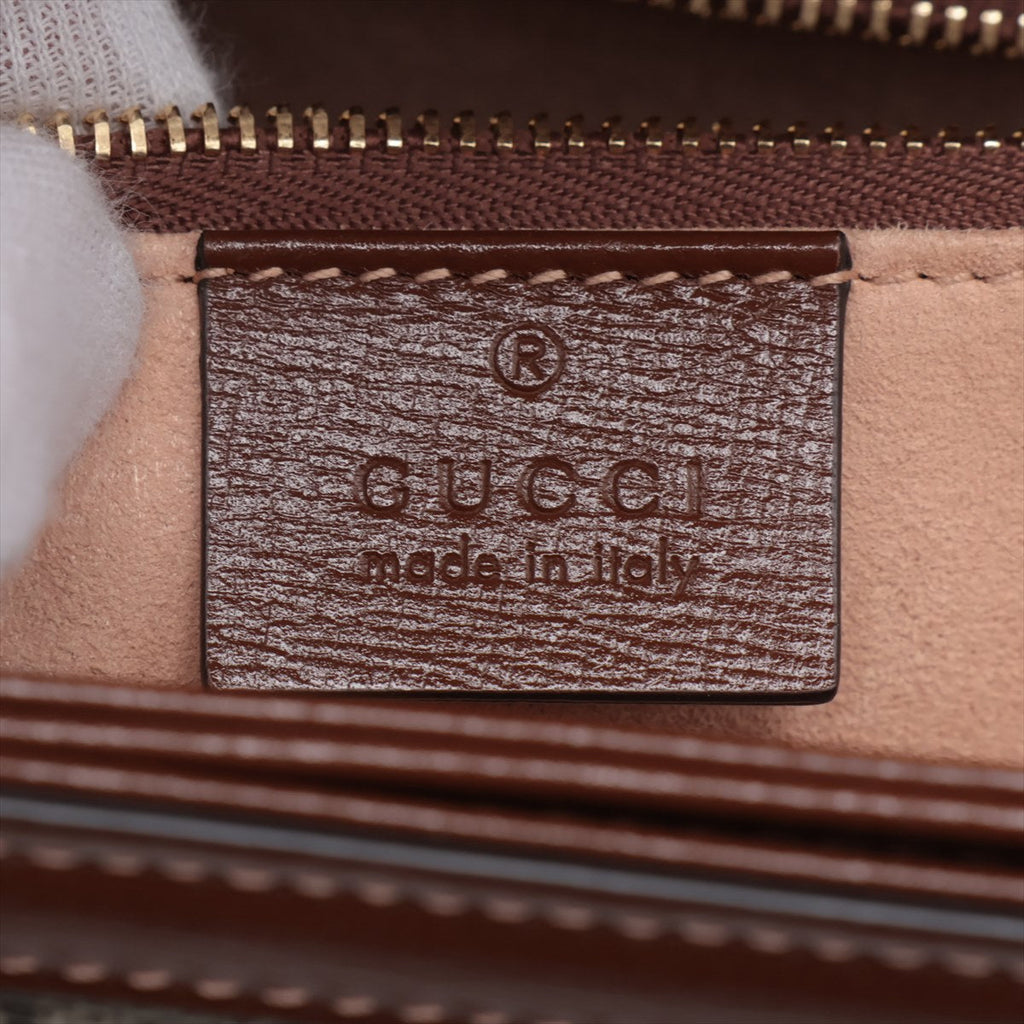 Gucci Brown GG Supreme Horsebit 1955 Shoulder Bag [Clearance Sale]