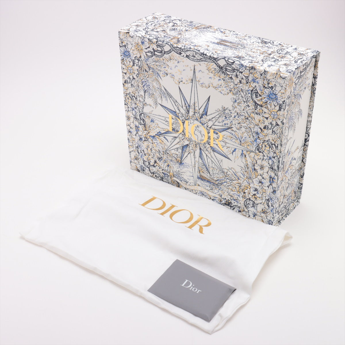 Christian Dior Blue Dior Oblique Jacquard 30 Montaigne Shoulder Bag [Clearance Sale]