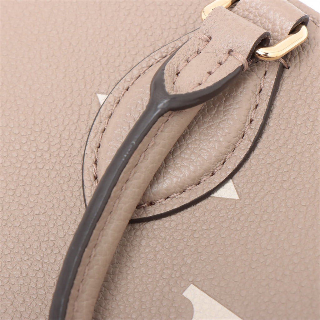 Louis Vuitton Tourterelle Bicolor Monogram Empreinte Leather OnTheGo PM [Clearance Sale]