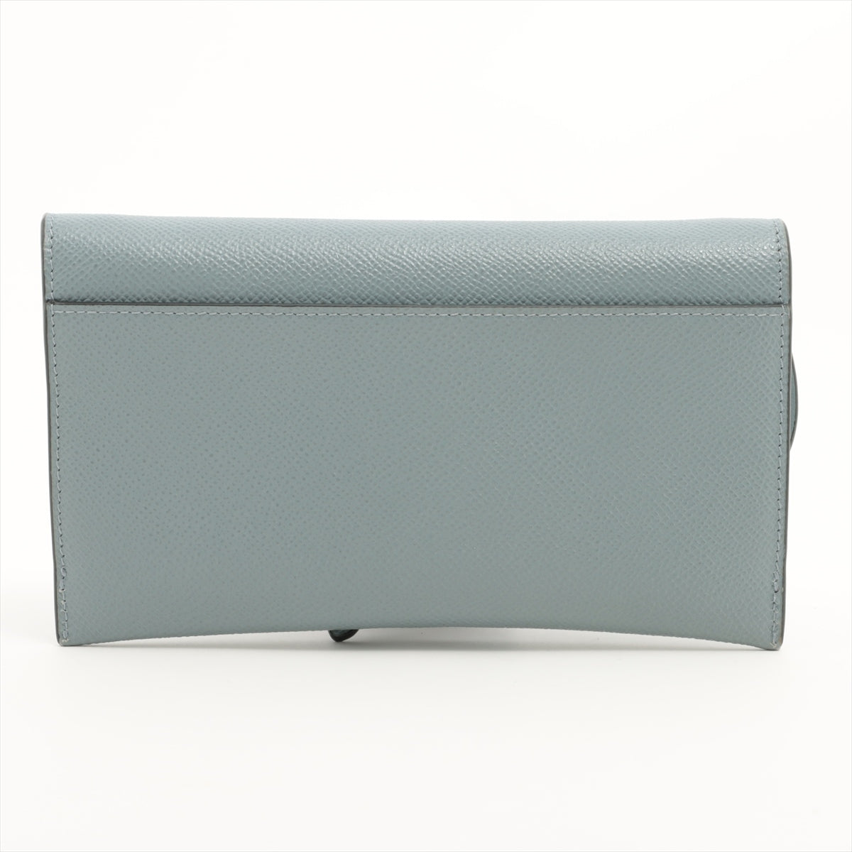 Dior Saddle Wallet with Chain Cloud Blue