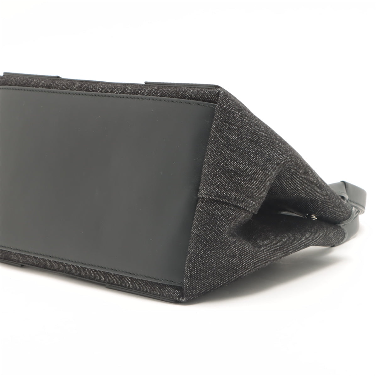 Balenciaga Black Denim Navy Small Cabas [Clearance Sale]