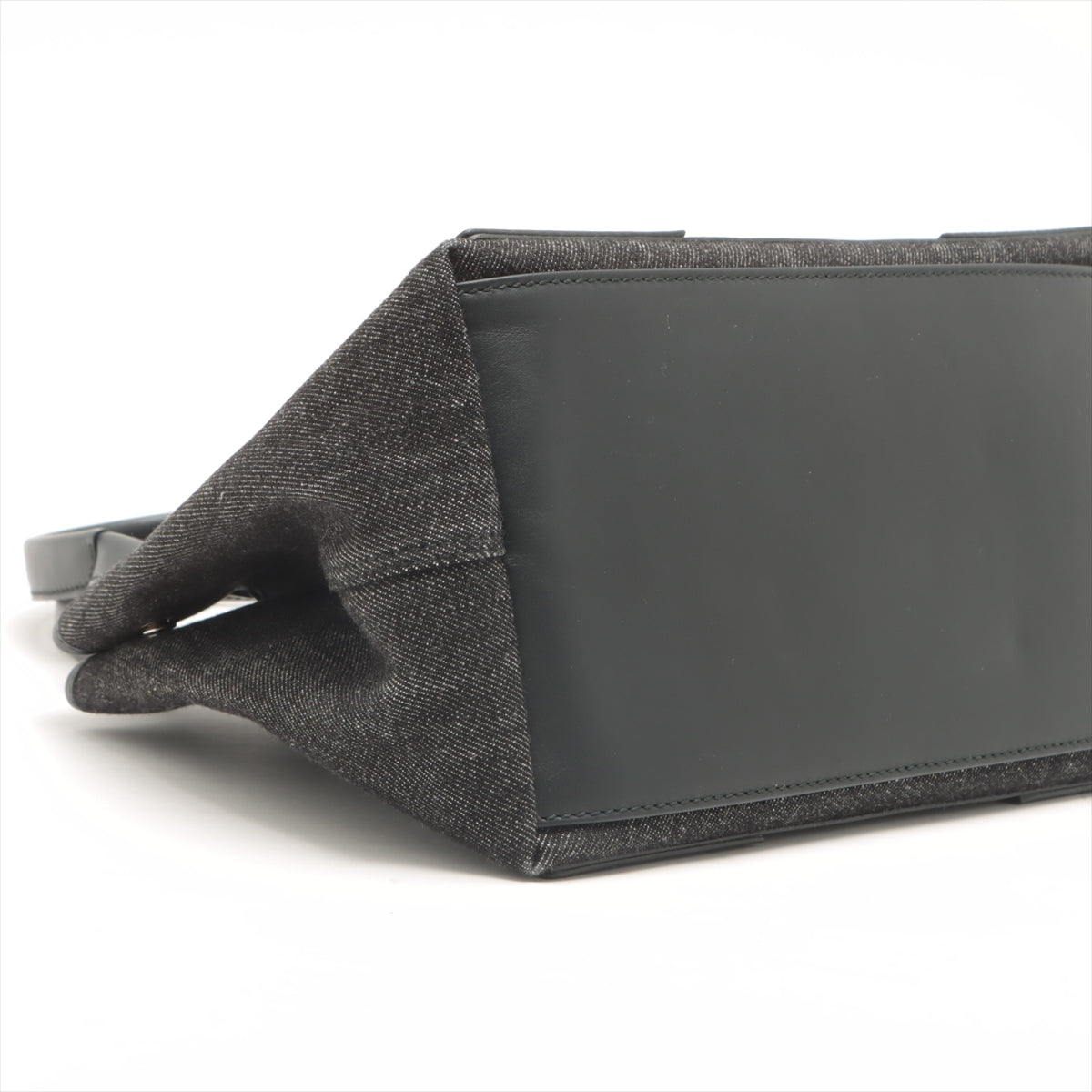 Balenciaga Black Denim Navy Small Cabas [Clearance Sale]