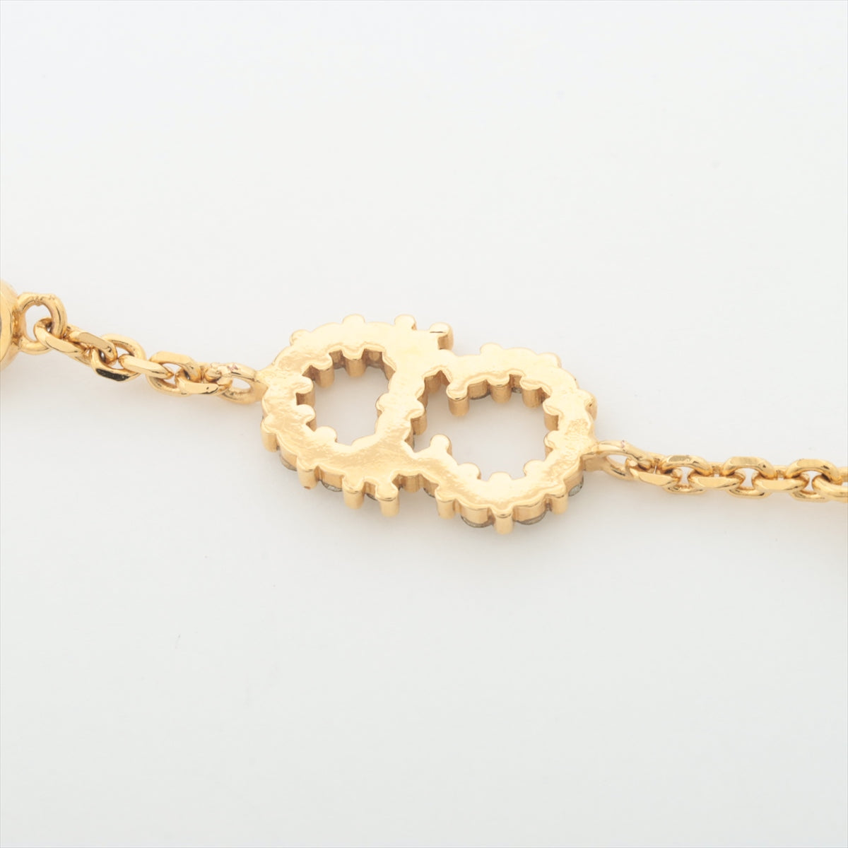 ITEM 6 - Dior CD Pearl Crystal Bracelet (Costume Jewellery)