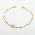 ITEM 6 - Dior CD Pearl Crystal Bracelet (Costume Jewellery)