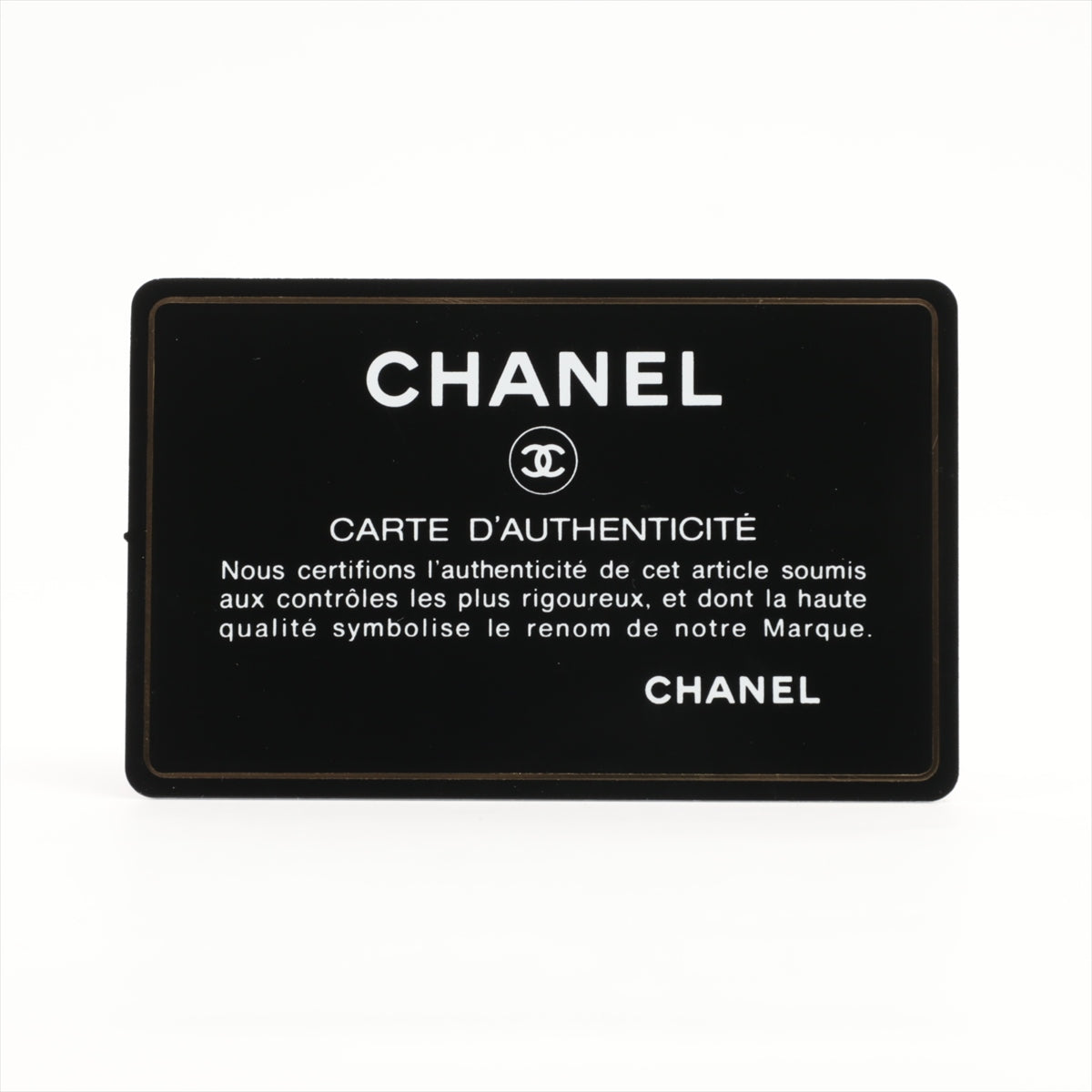 Chanel Caviar Black Fold Wallet