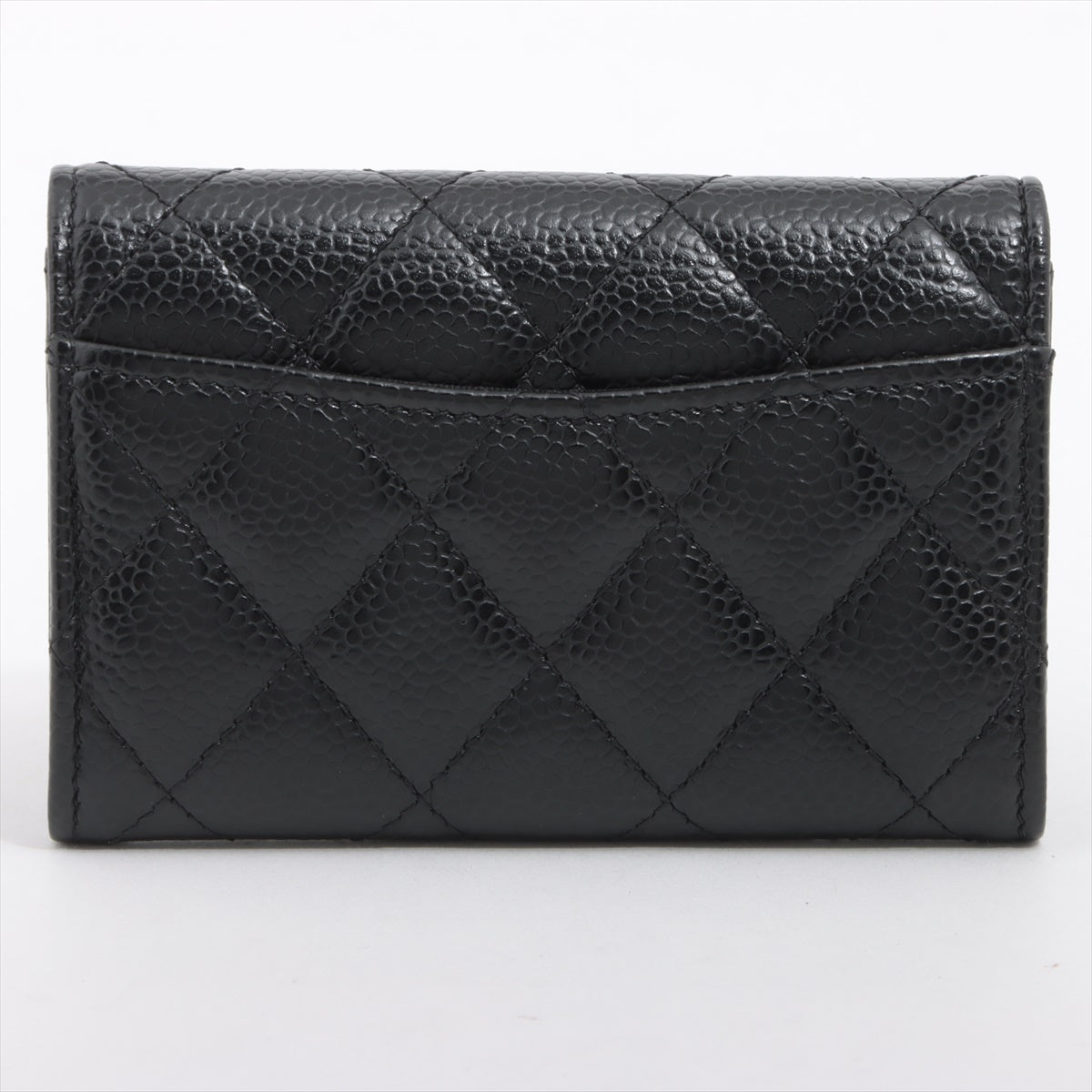Chanel Caviar Black Card Case