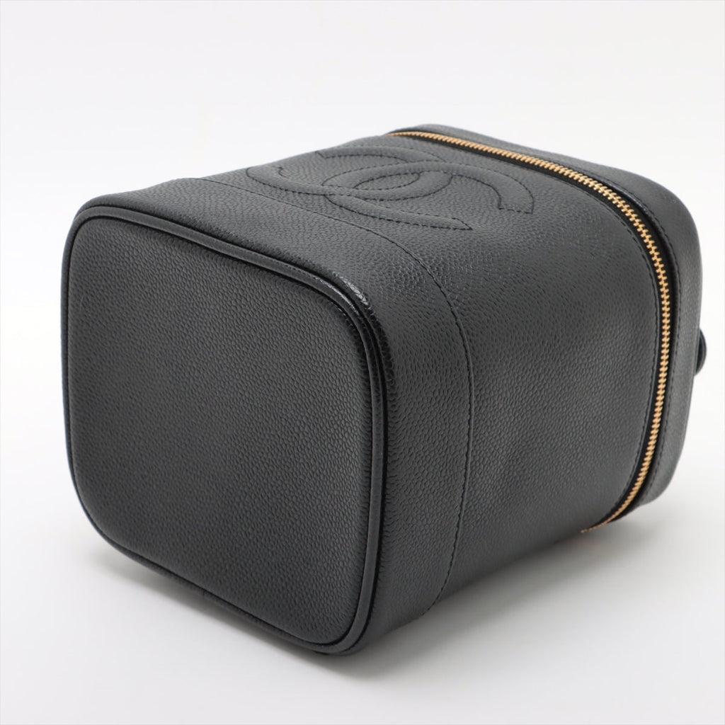 ITEM 27 - Chanel Vanity Caviar Black Bag