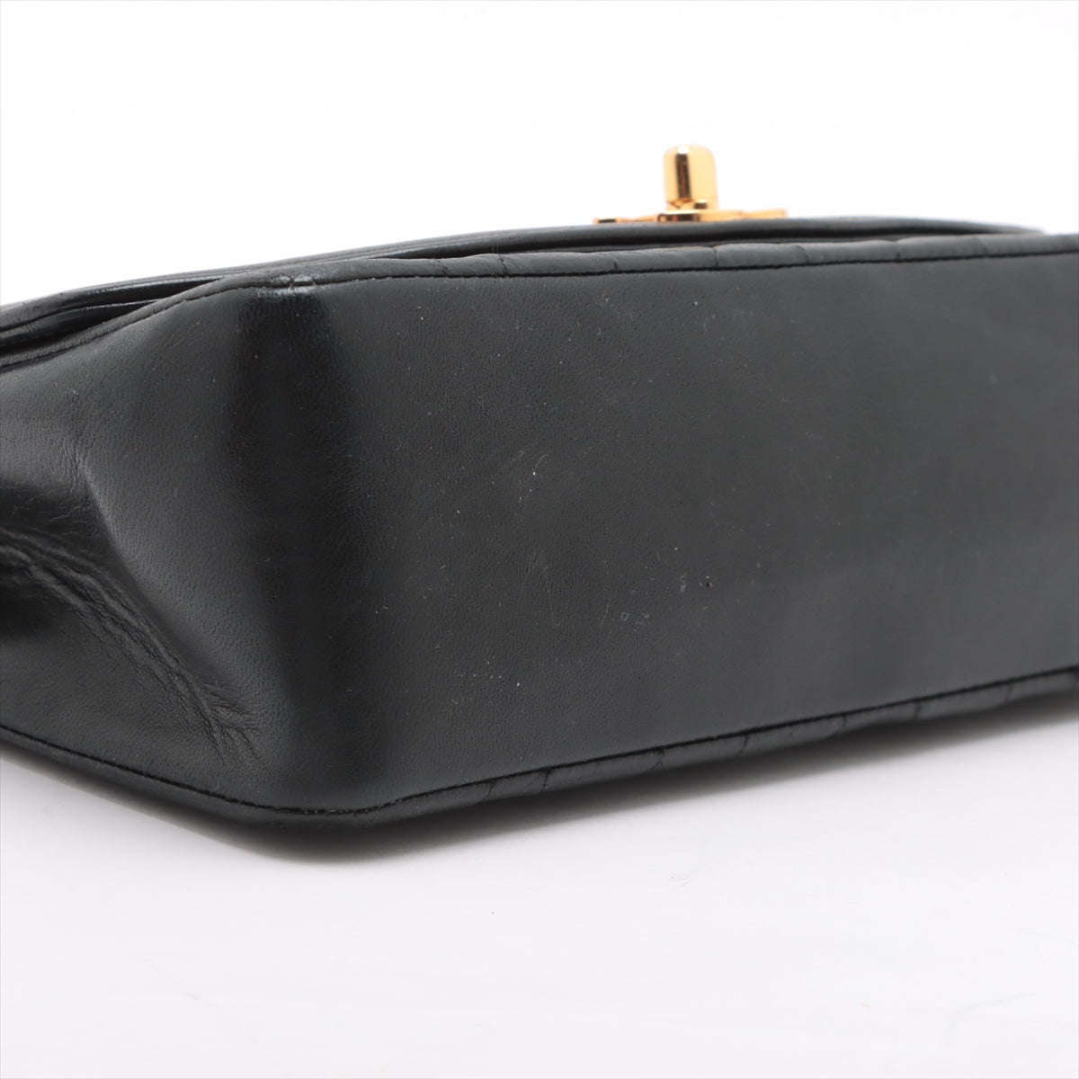 Chanel Vintage Diana Small Lambskin Black