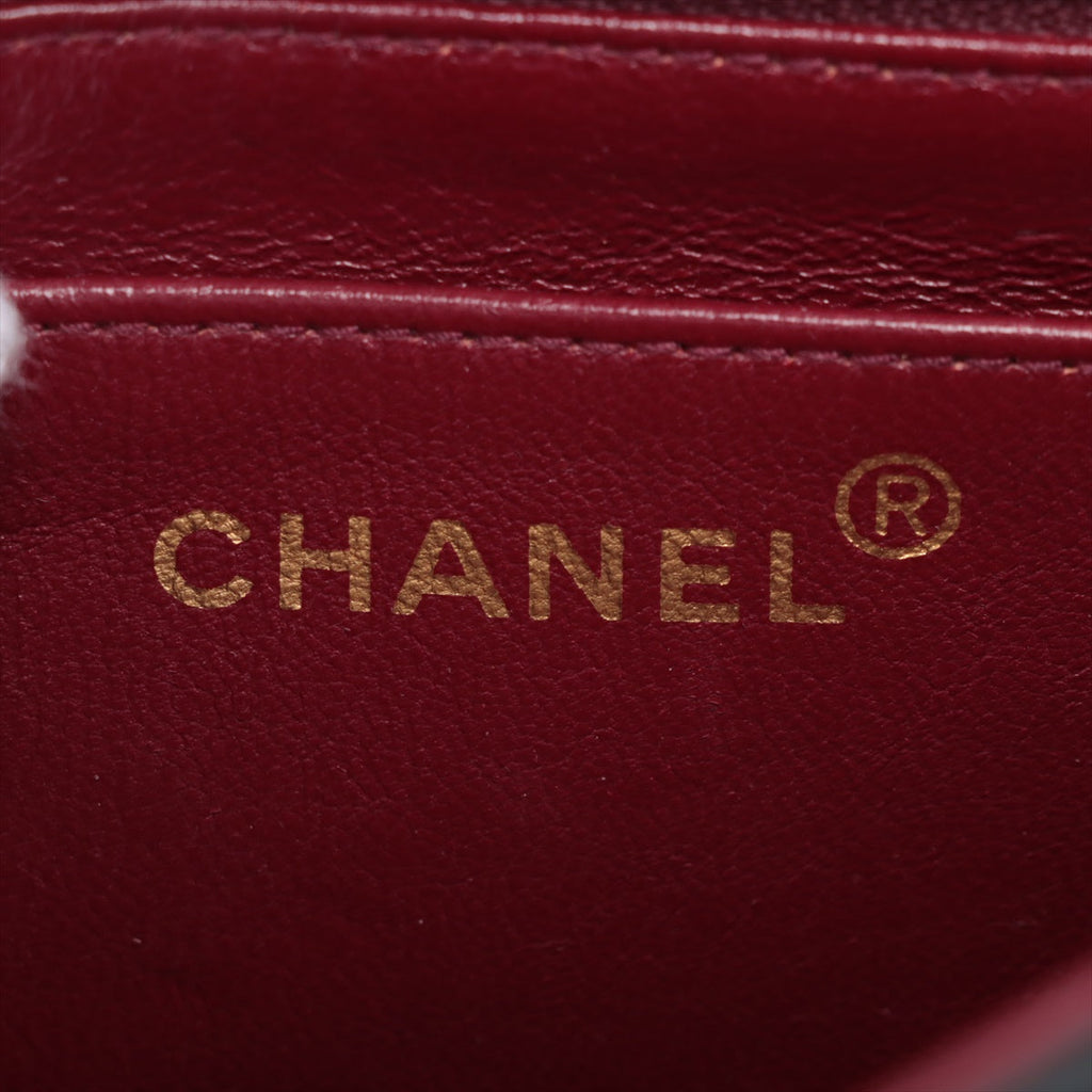 Chanel Vintage Diana Small Lambskin Black