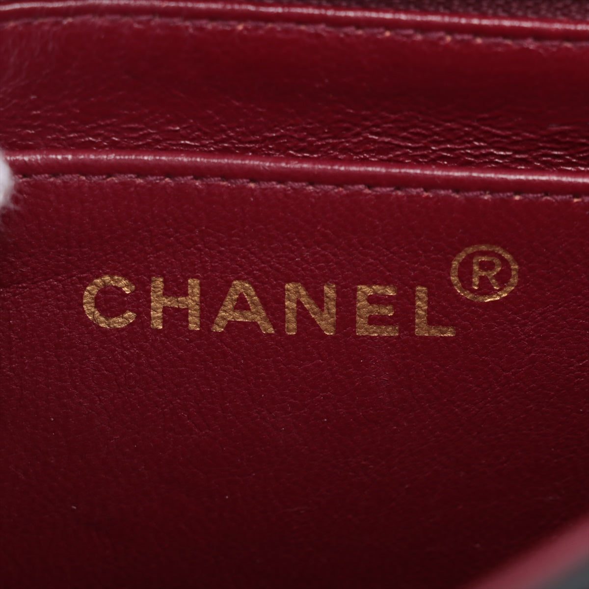 Chanel Vintage Diana Small Lambskin Black