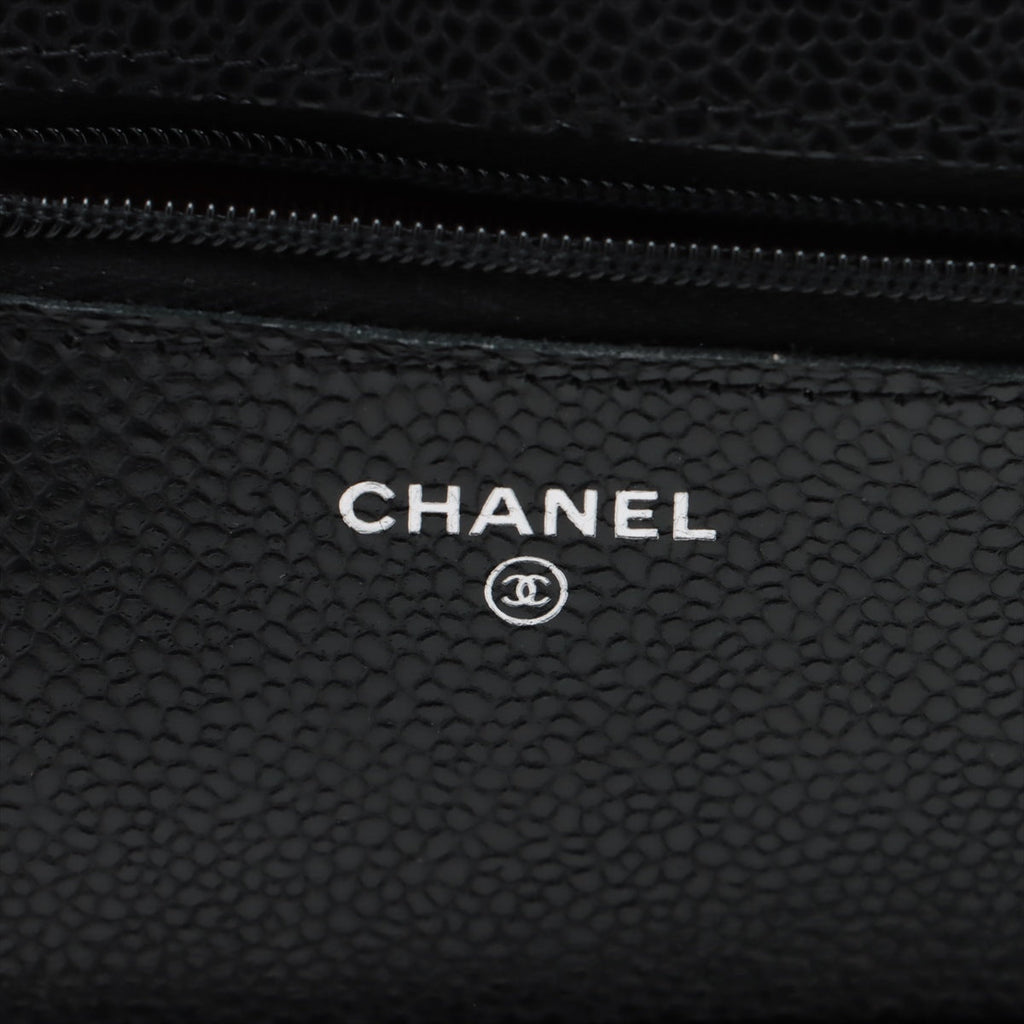 Chanel Wallet On Chain WOC Caviar Black (microchipped)