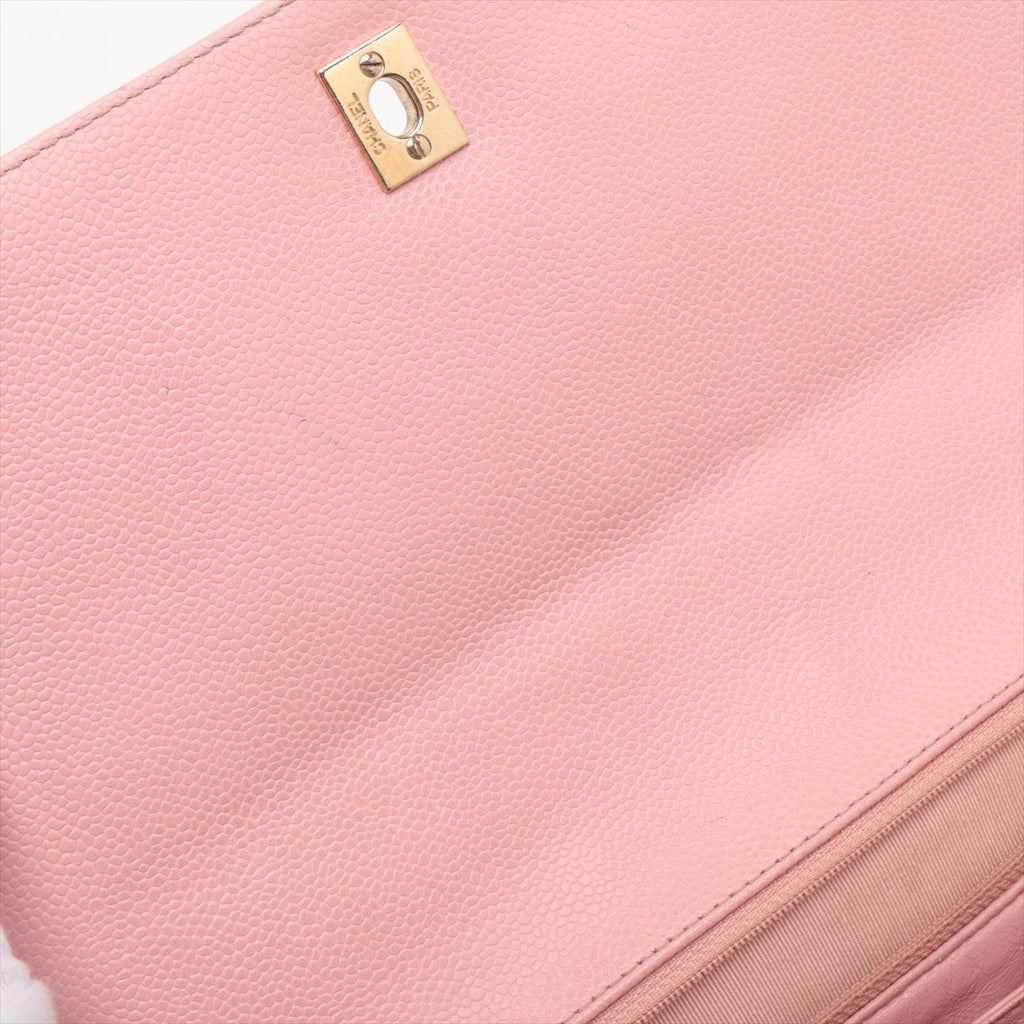 Chanel Kelly Caviar  Bag Pink
