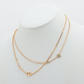 Christian Dior CD Star Rhinestone Gold Necklace Costume Jewellery