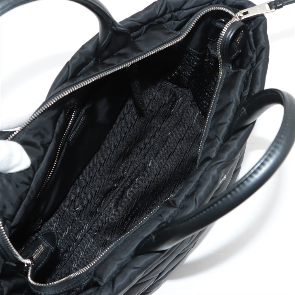 Prada Nero Re-Nylon Medium Padded Tote [Clearance Sale]