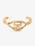 Chanel Mark 94A Bangle  Gold Gold Plated 16.5cm