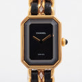 Chanel Premier XL Black Gold Watch