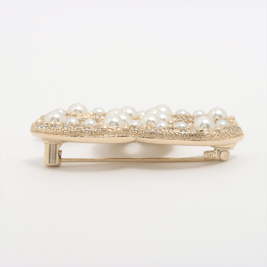 Chanel Coco Rhinestone Gold Brooch Costume Jewellery on hold