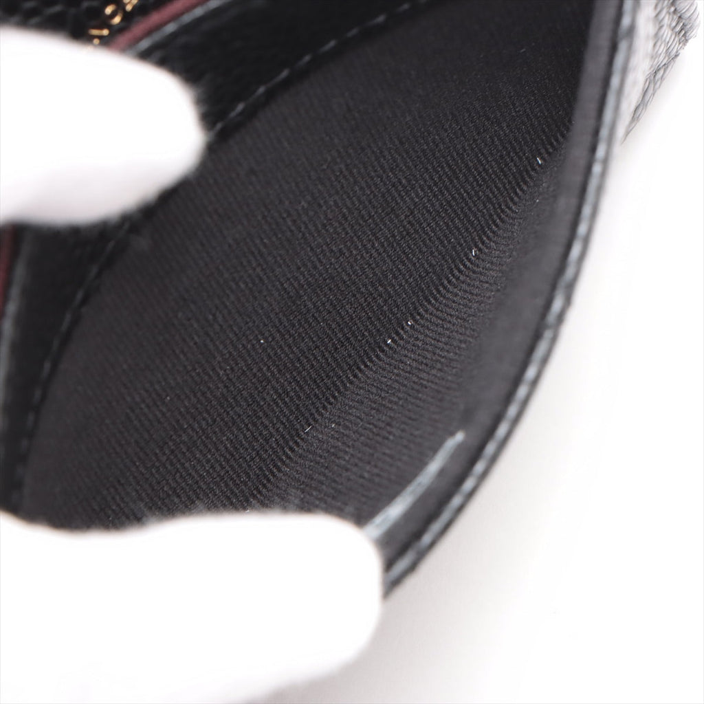 Chanel Flap Caviar Black Cardholder - Microchipped