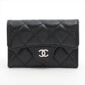 Chanel Flap Caviar Black Cardholder- Microchipped