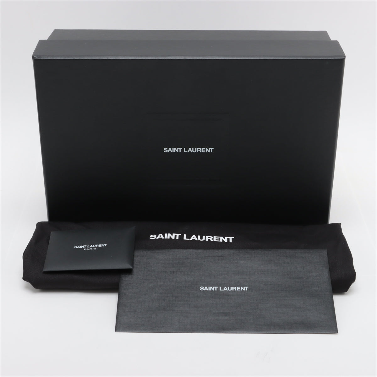 Saint Laurent Black Leather Lou Camera Bag [Clearance Sale]