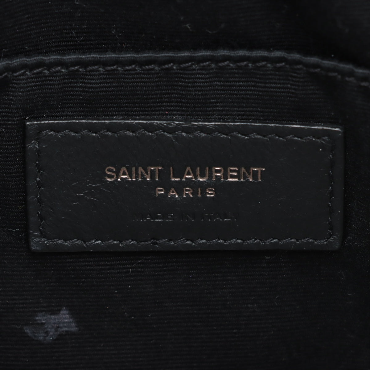 Saint Laurent Black Leather Lou Camera Bag [Clearance Sale]