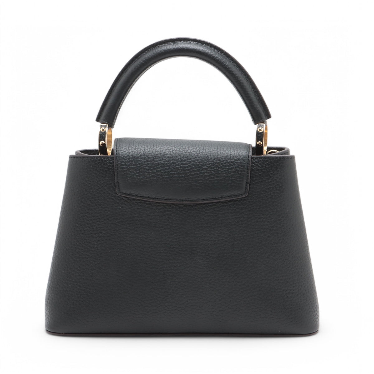 Black Taurillon Leather Capucines BB (Rented Out)
