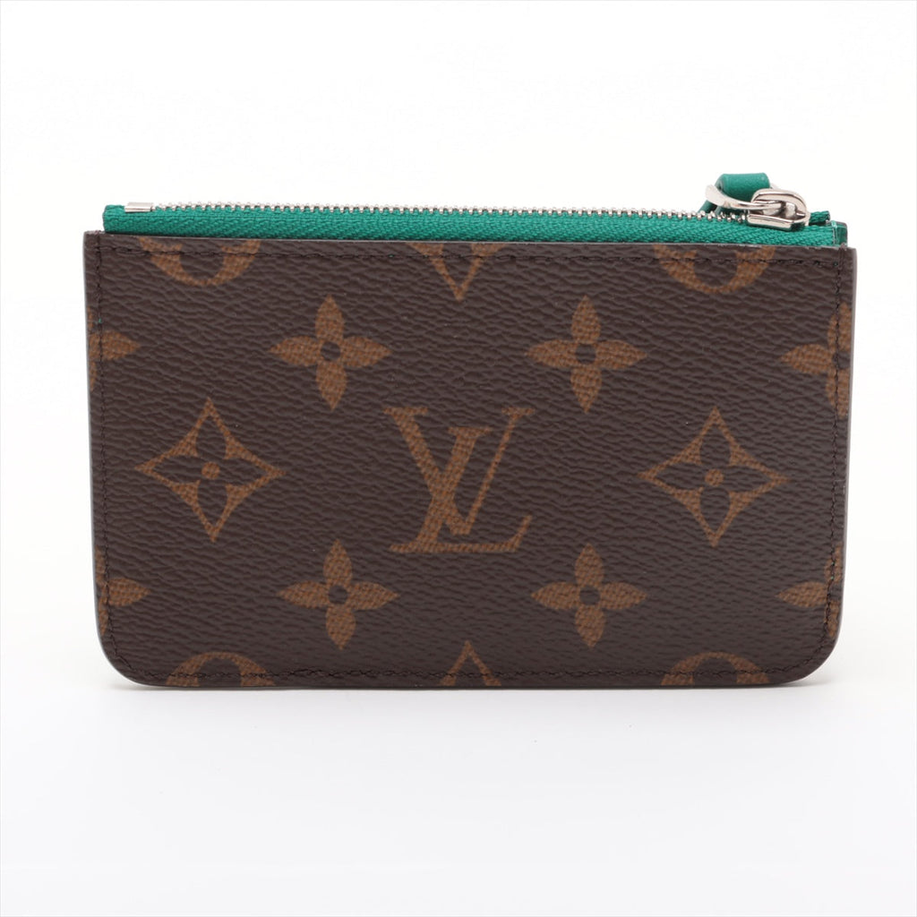 Louis Vuitton Borneo Green Monogram Romy Card Holder [Clearance Sale]