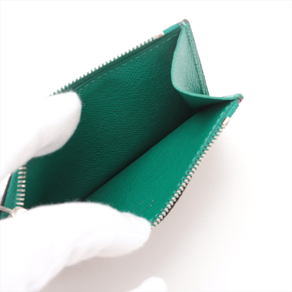 Louis Vuitton Borneo Green Monogram Romy Card Holder [Clearance Sale]