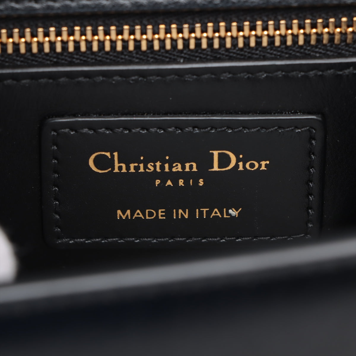 Christian Dior Black Leather Montaigne 30 [Clearance Sale]