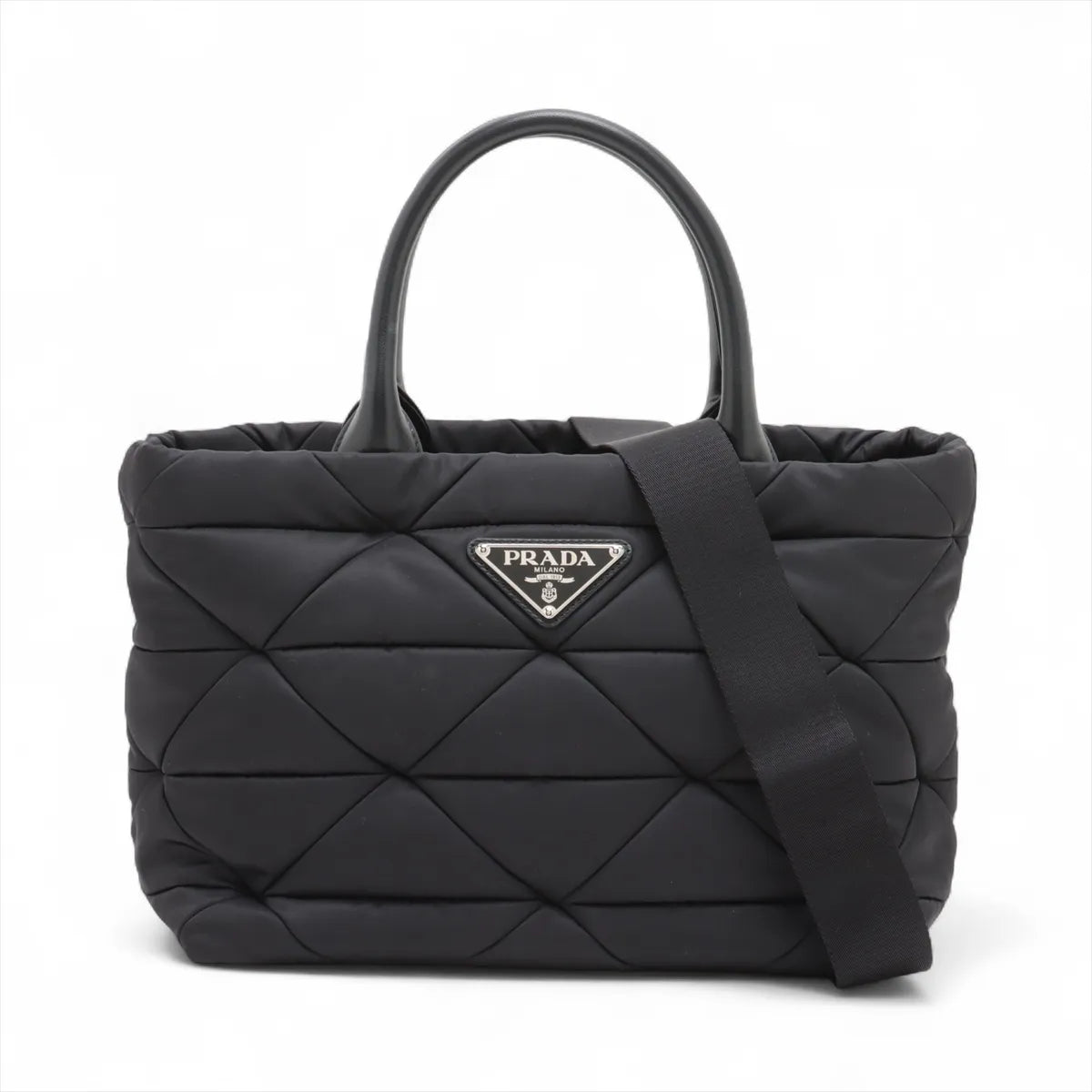Nero Padded Re-Nylon Shopping Bag (Rented Out)