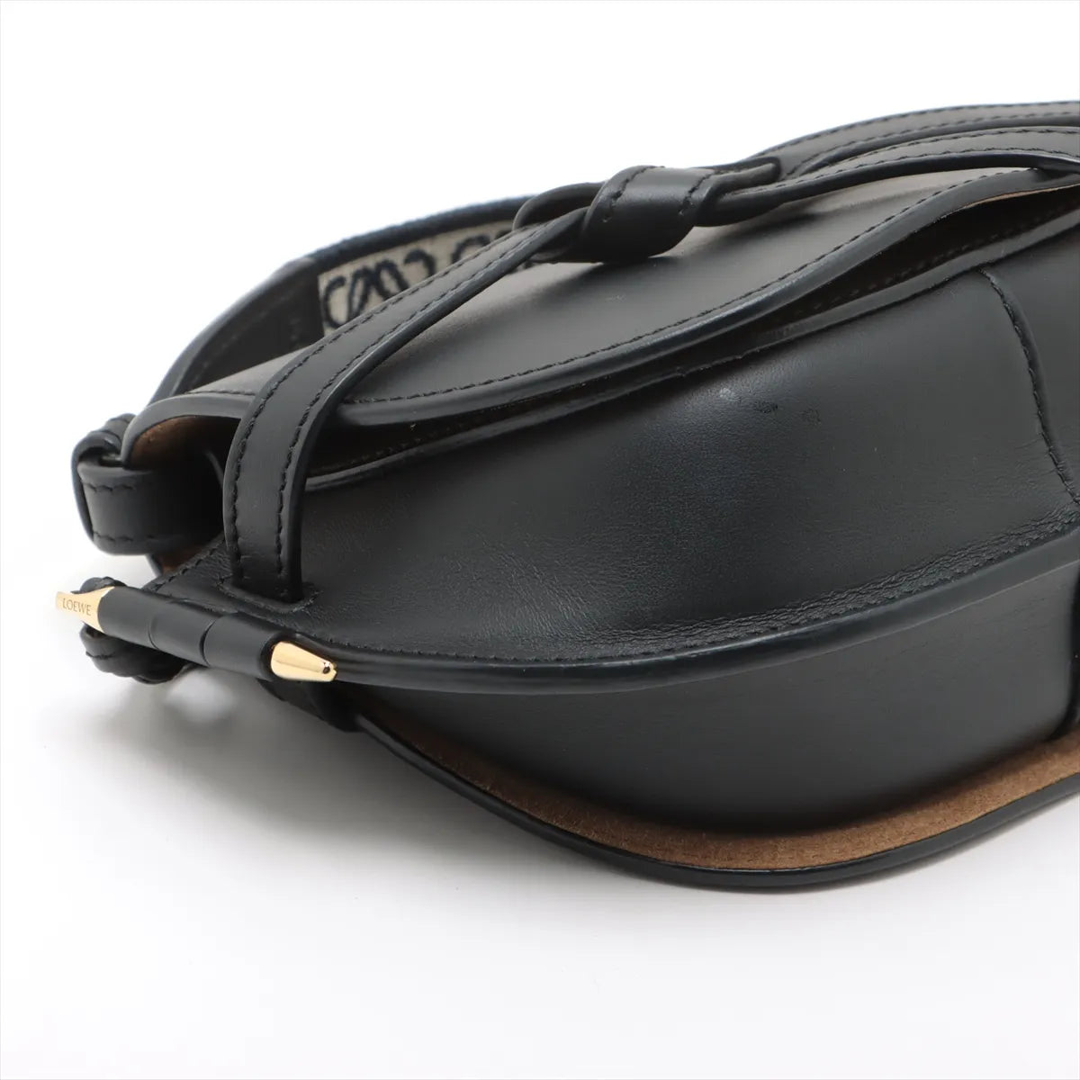 Loewe Black Leather Mini Gate Dual Bag [Clearance Sale]