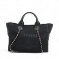 Black Deauville MM Shopping Tote (Rented Out)