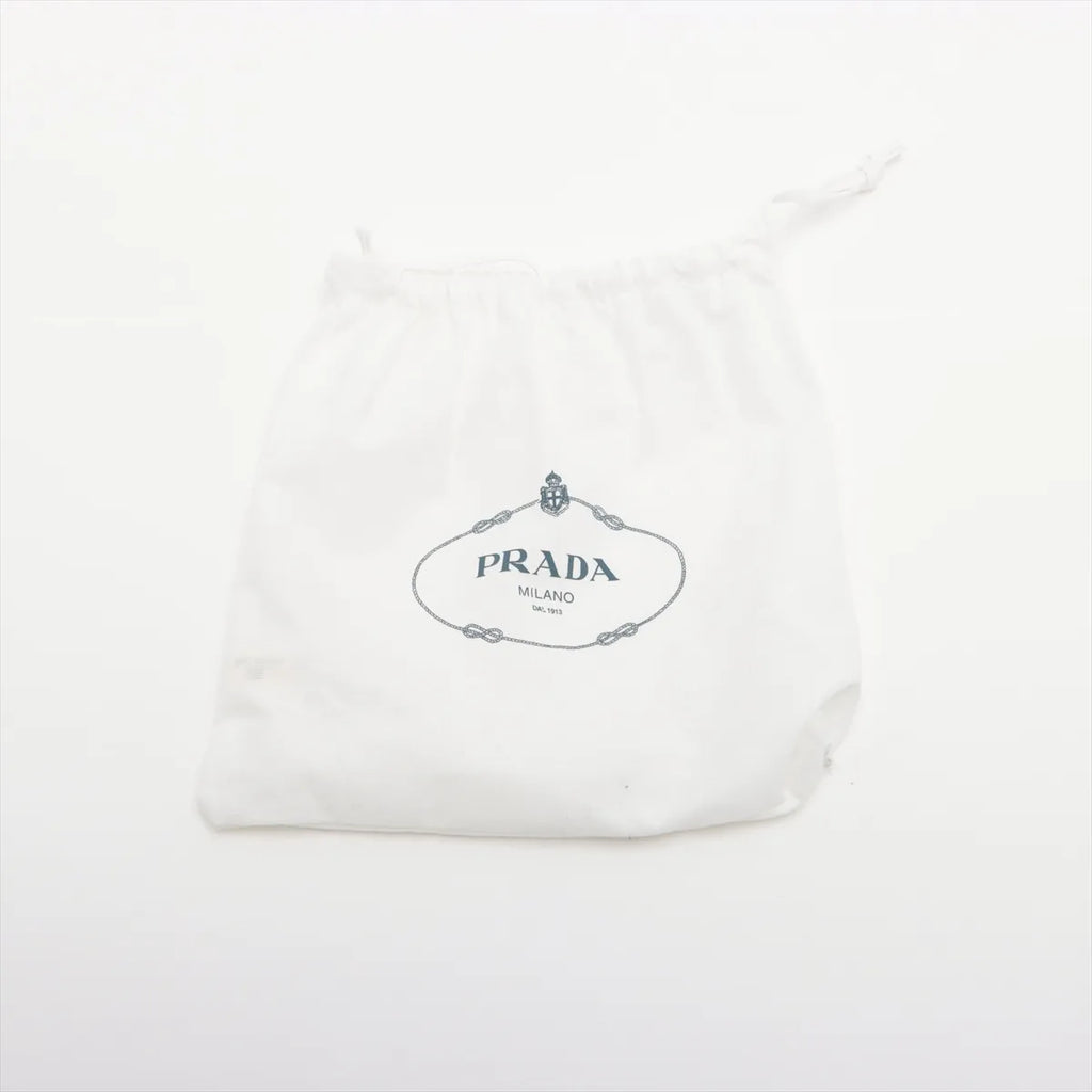 Prada Black Leather Symbole Shopping Bag [Clearance Sale]