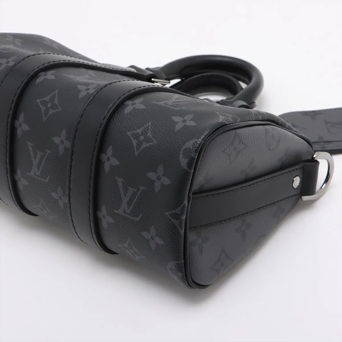 Black Monogram Eclipse Keepall Bandouliere 25 (Rented Out)