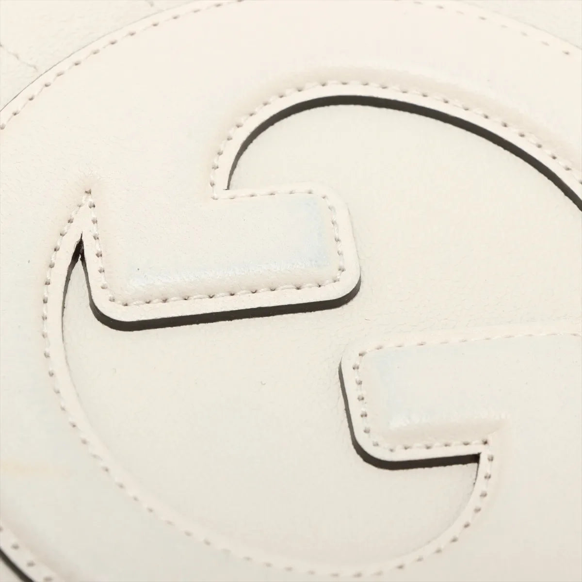 Gucci White Leather Blondie Small Shoulder Bag [Clearance Sale]