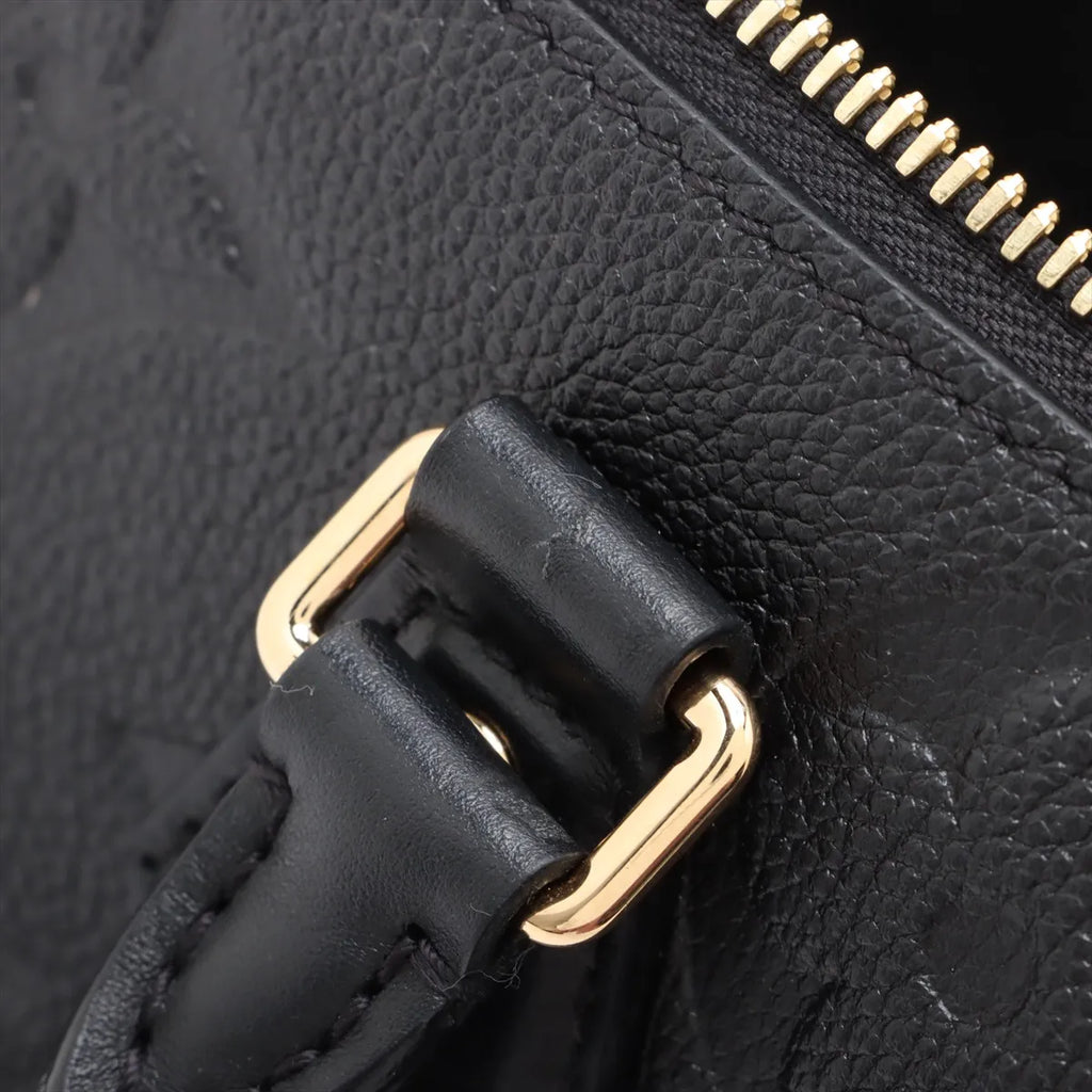 Louis Vuitton Noir Monogram Empreinte Leather Speedy 20 [Clearance Sale]