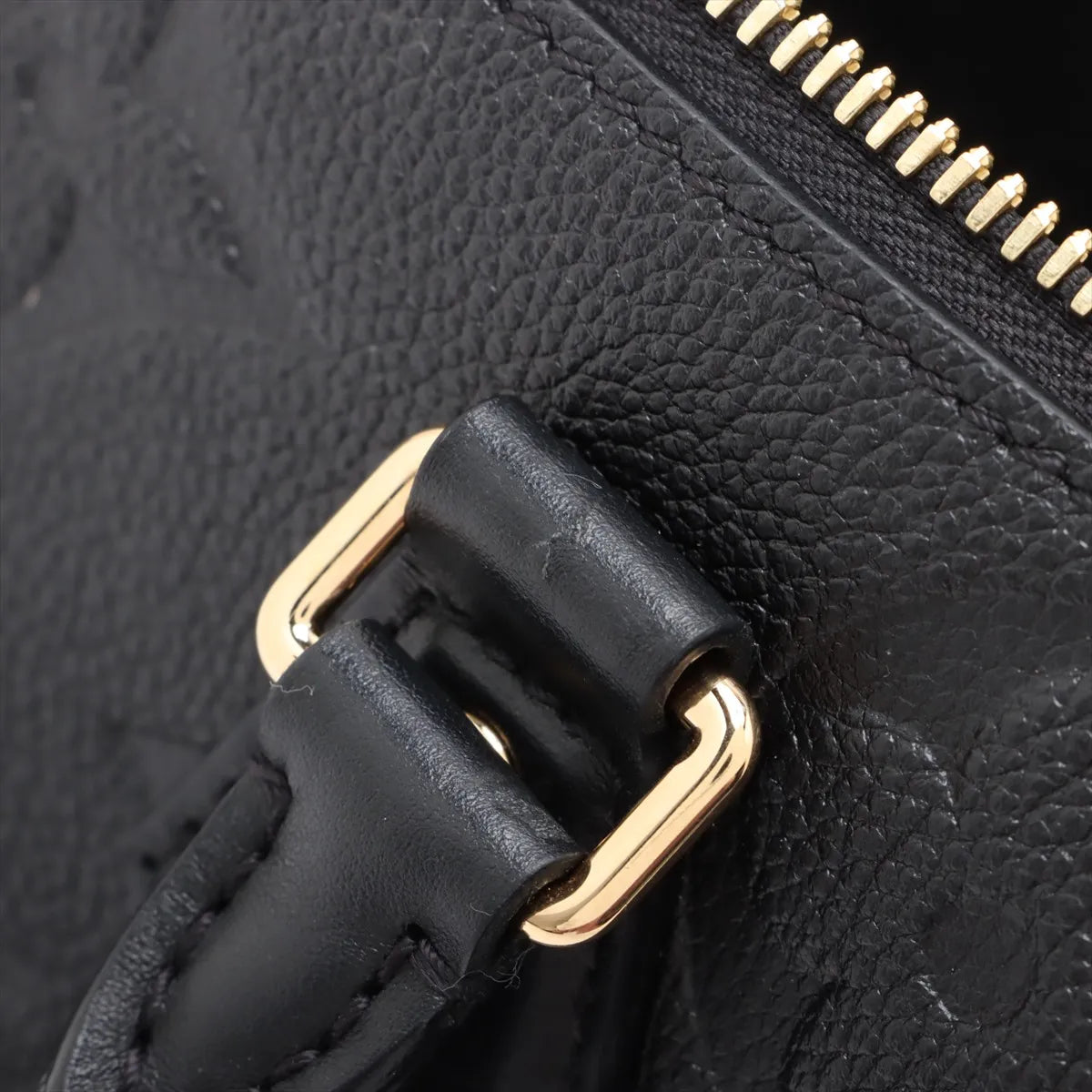 Louis Vuitton Noir Monogram Empreinte Leather Speedy 20 [Clearance Sale]