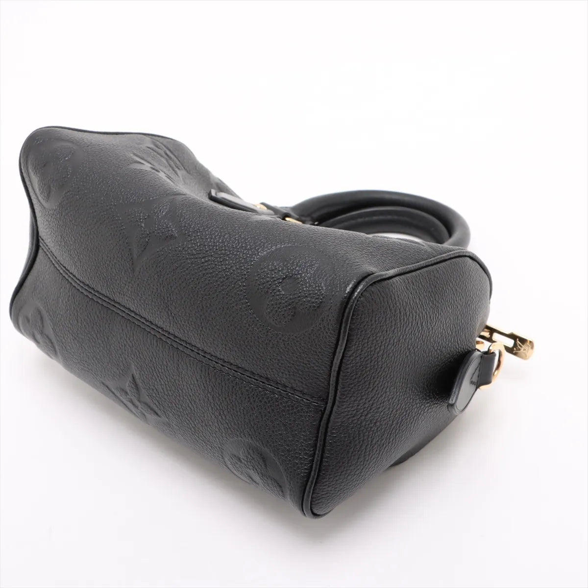 Louis Vuitton Noir Monogram Empreinte Leather Speedy 20 [Clearance Sale]