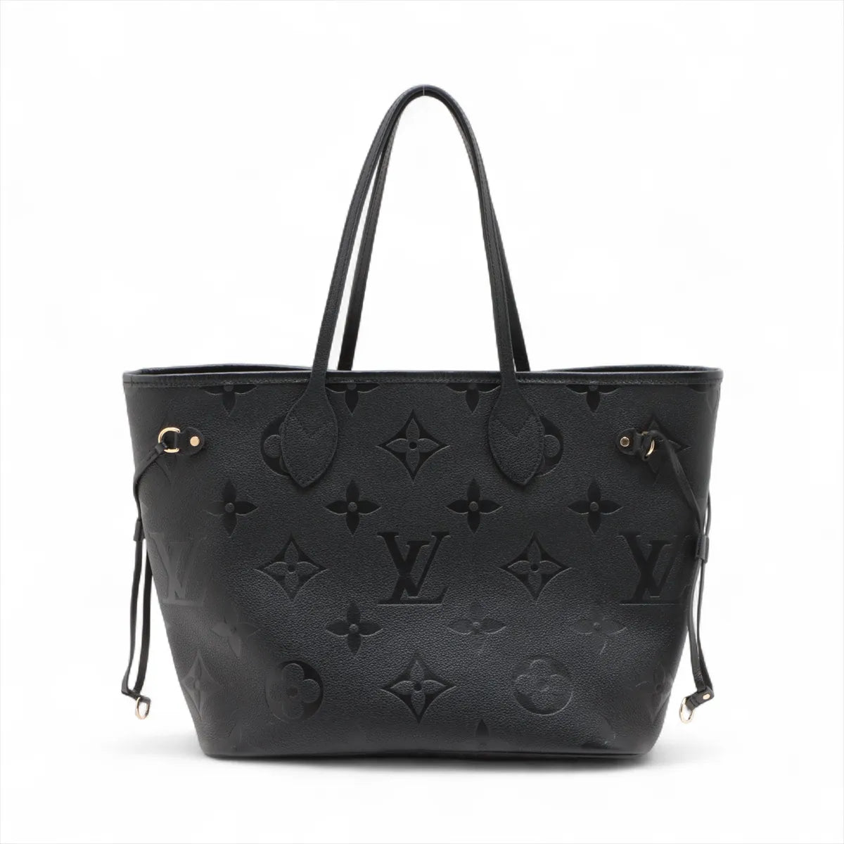 Louis Vuitton Noir Monogram Empreinte Leather Neverfull MM [Clearance Sale]
