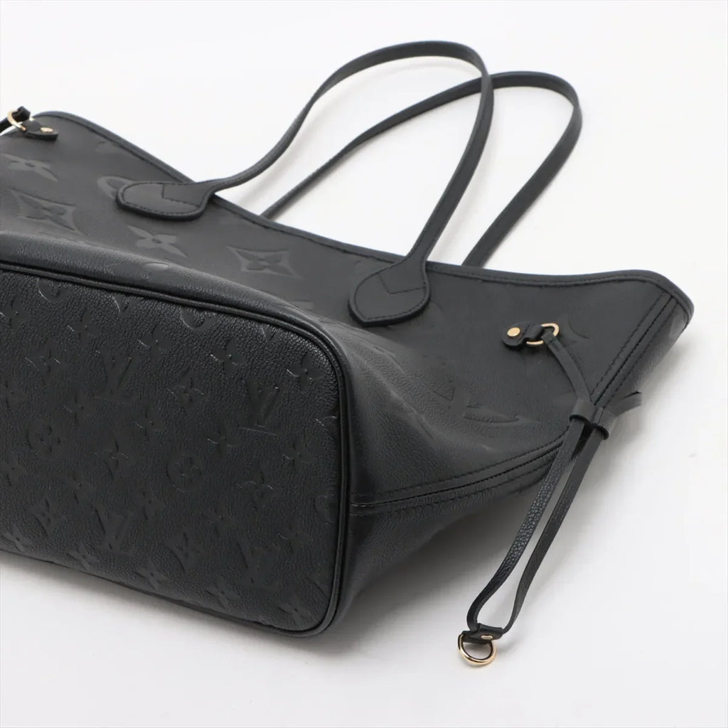 Louis Vuitton Noir Monogram Empreinte Leather Neverfull MM [Clearance Sale]