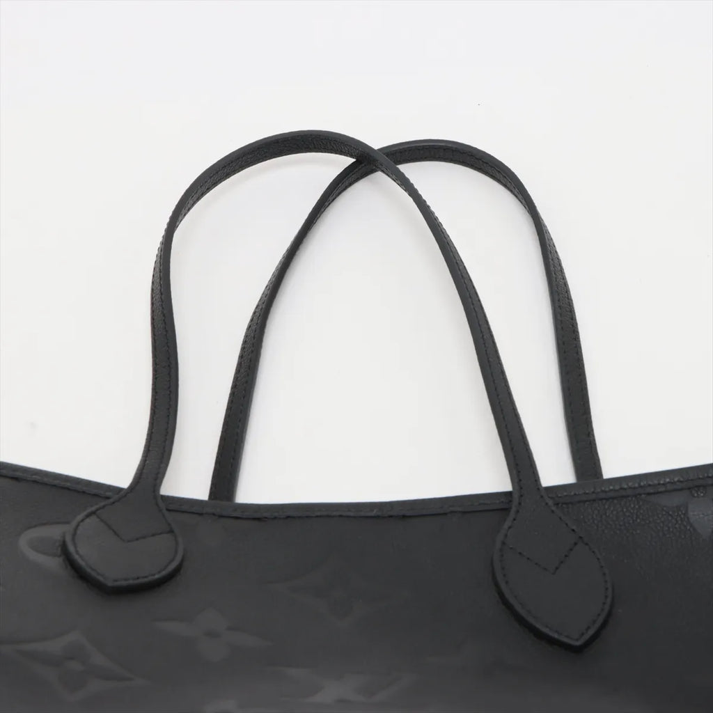 Louis Vuitton Noir Monogram Empreinte Leather Neverfull MM [Clearance Sale]