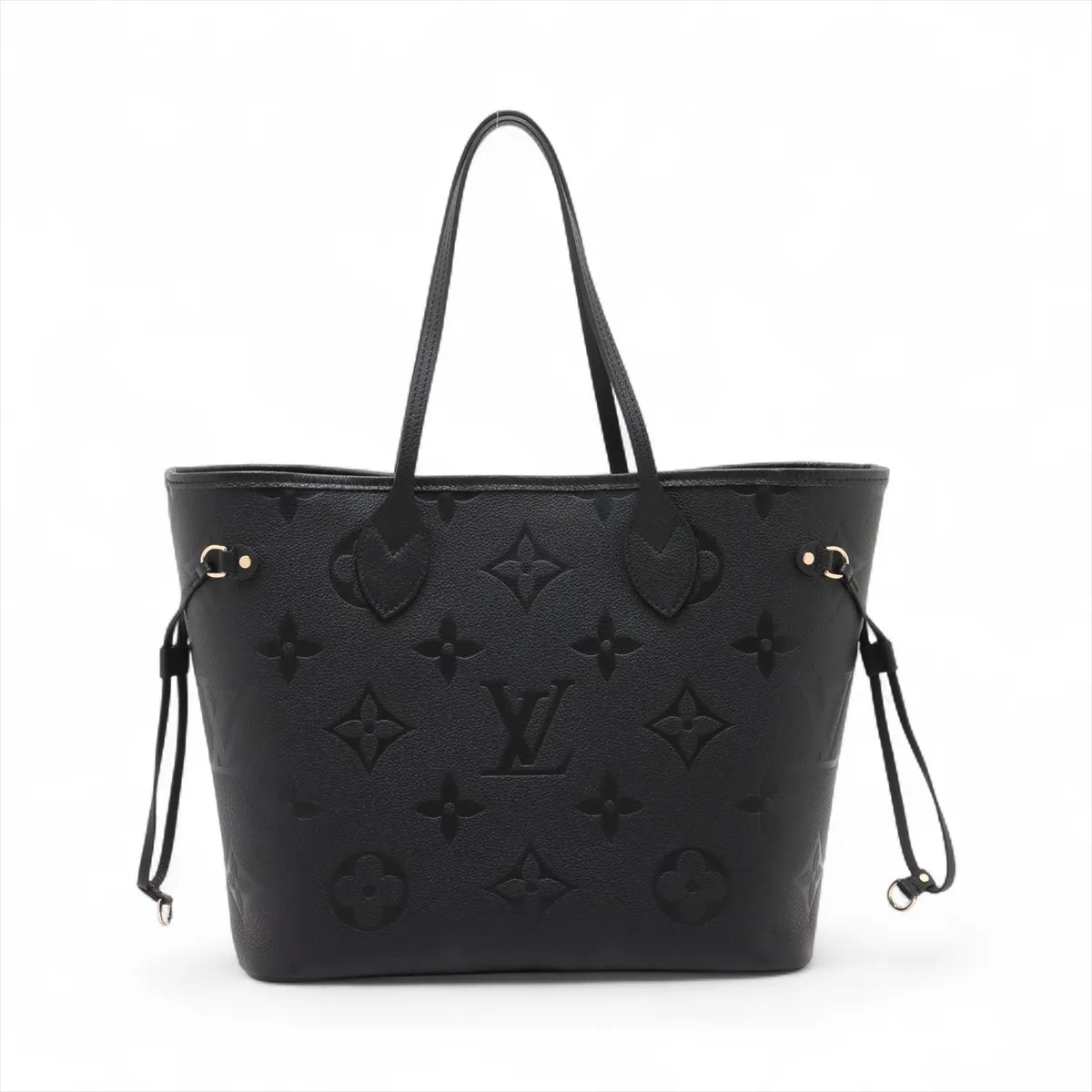 Louis Vuitton Noir Monogram Empreinte Leather Neverfull MM [Clearance Sale]