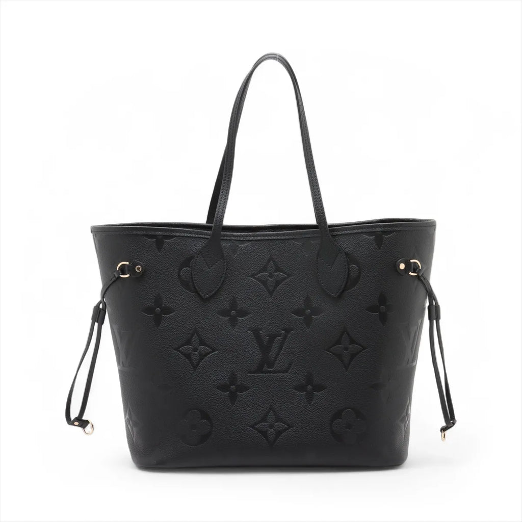 Louis Vuitton Noir Monogram Empreinte Leather Neverfull MM [Clearance Sale]