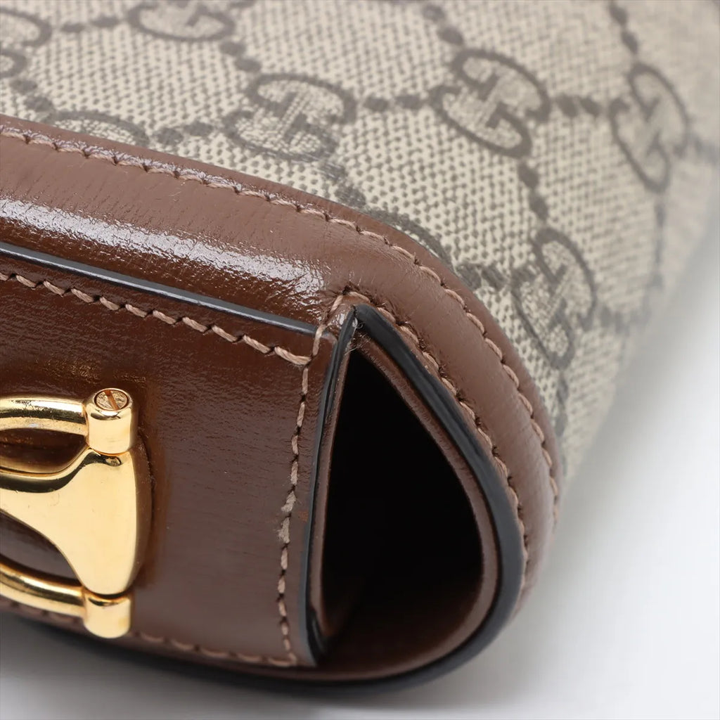 Gucci GG Supreme Gucci Horsebit 1955 Small Shoulder Bag [Clearance Sale]