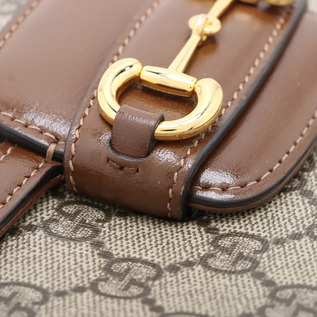 Gucci GG Supreme Gucci Horsebit 1955 Small Shoulder Bag [Clearance Sale]