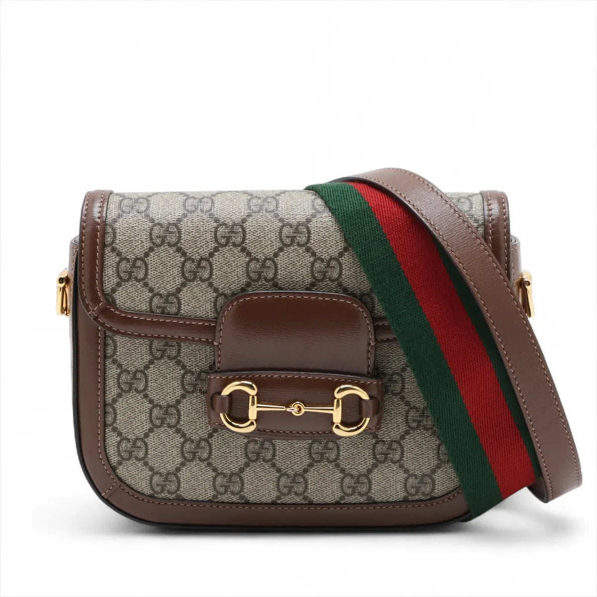 Gucci GG Supreme Gucci Horsebit 1955 Small Shoulder Bag [Clearance Sale]
