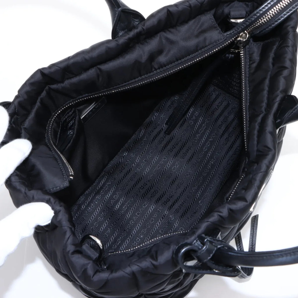 Prada Black BNomber Nylon Tote Bag [Clearance Sale]