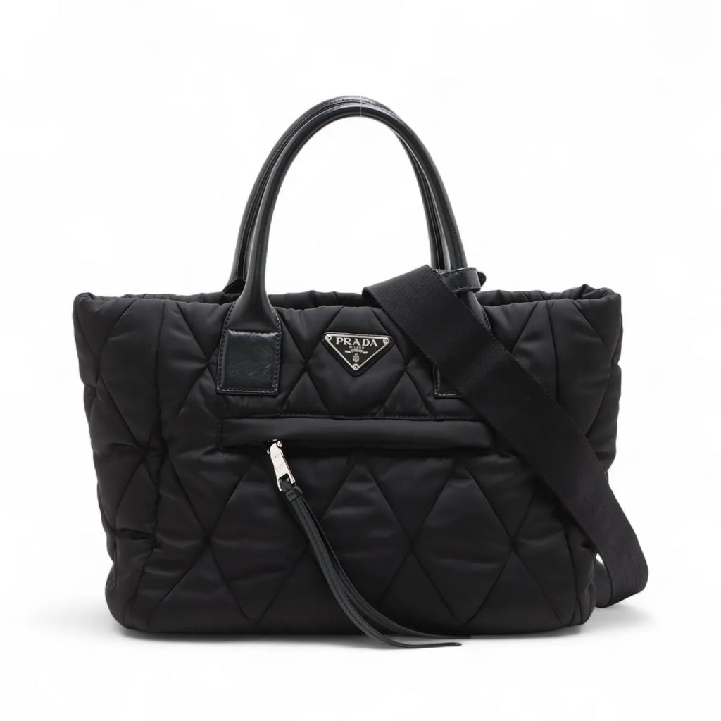 Prada Black BNomber Nylon Tote Bag [Clearance Sale]