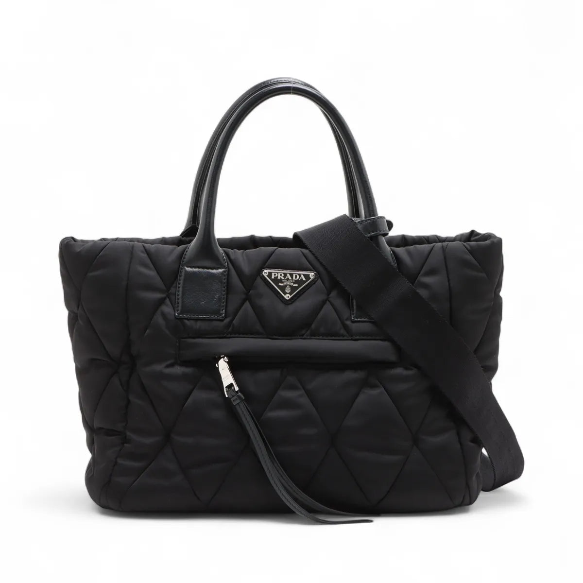 Prada Black BNomber Nylon Tote Bag [Clearance Sale]